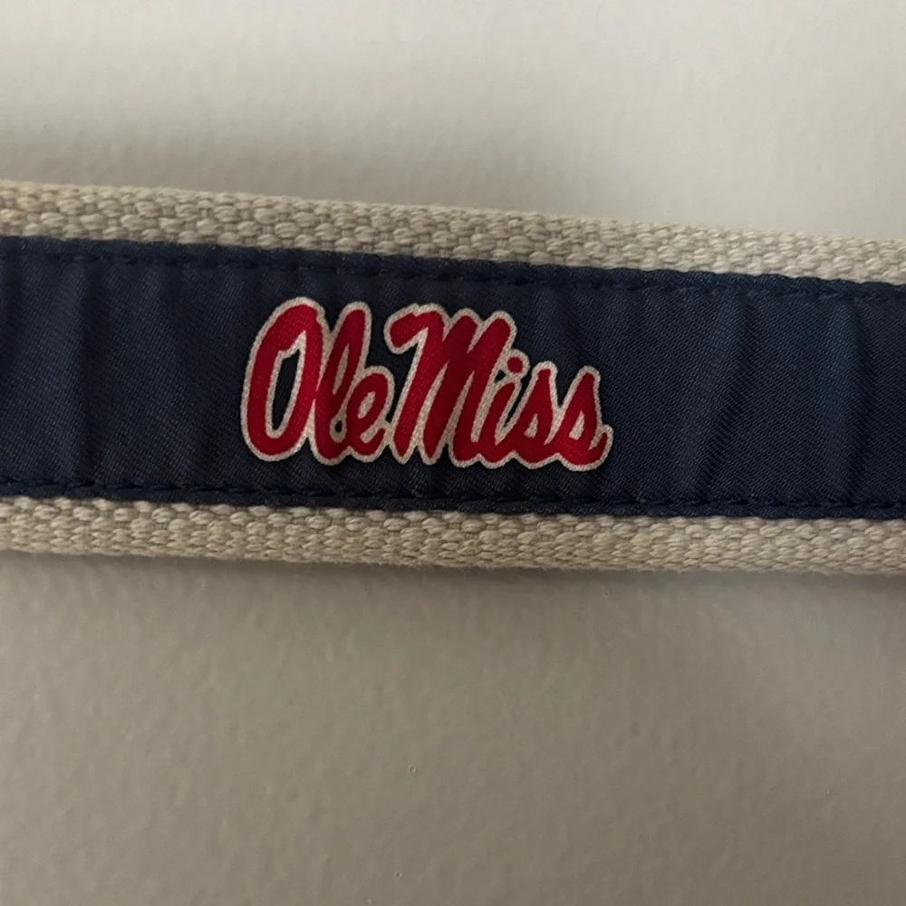 Vineyard Vines Kids Belt - Navy and Red